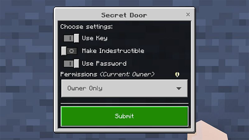 Secret Doors Add-On by Mob Pie