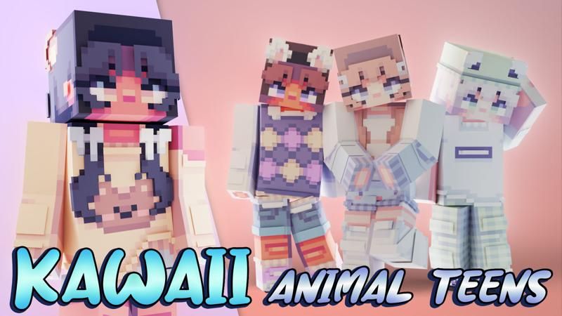 Kawaii Animal Teens on the Minecraft Marketplace by Sapix