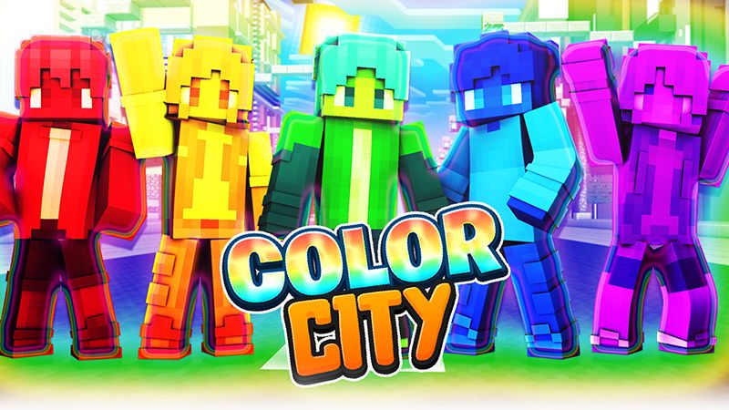 Color City on the Minecraft Marketplace by Sapphire Studios Color City on the Minecraft Marketplace by Sapphire Studios