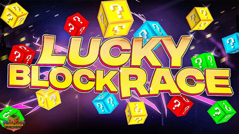 Lucky Block Race on the Minecraft Marketplace by MobBlocks Lucky Block Race on the Minecraft Marketplace by MobBlocks